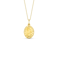 Pingente Medalha Santo Expedito em Ouro Amarelo 18k