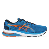 Tênis ASICS GEL-Shogun 6 - Masculino - Azul com Laranja e Branco