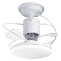 Ventilador de Teto Treviso Branco Elegance LED Bivolt