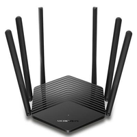 Roteador Mercusys Wireless Gigabit Dual Band AC1900, 1900 Mbps, 6 Antenas - MR50G