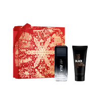 Kit 212 vip black carolina herrera eau de parfum 100ml e gel de banho 100ml