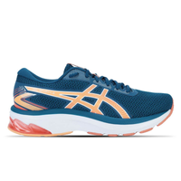 Tênis ASICS GEL-Sparta 2 - Feminino - Azul com Branco e Laranja