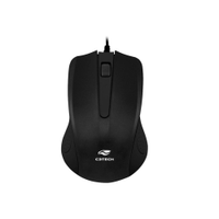 Mouse C3Tech MS-20BK, USB, 1000 DPI, Preto