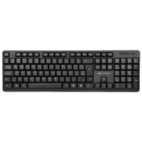 Teclado C3Tech KB-14BK, USB, ABNT2, Preto