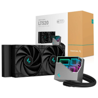 Water Cooler DeepCool LT520, 240mm, Intel/AMD, RGB - R-LT520-BKAMNF-G-1