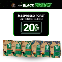 Kit Cafés Starbucks NEO com 20% OFF