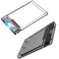 Gaveta Para HD 2.5" F3, USB 3.0, Transparente - 1450