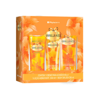 Kit phyto vanilla kiss deo colônia splash - creme para as mãos - loção hidratante