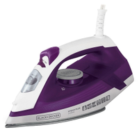 Ferro de Passar a Vapor Black Decker FX2500 com Base Antiaderente - Roxo - 110V