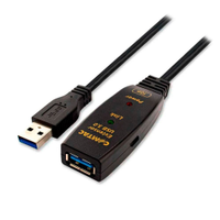 Cabo Extensor, Comtac, USB 3.0, 20mt, Preto - 28129376