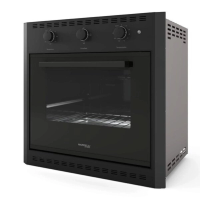 FORNO ELETRICO NARDELLI EMBUTIR 60L BLACK EB60