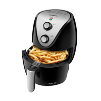 Fritadeira Elétrica Sem Óleo Air Fryer Mondial AF-30 Family Inox IV 3,5l Preta - 220V