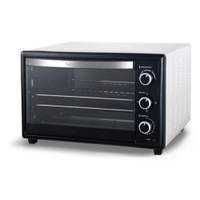 Forno Elétrico 66 Litros Preto/Branco 220V - BEST