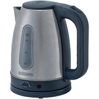 Chaleira Elétrica Black+Decker Gourmand Gris Inox K2200G - 1,8L - Ajuste Temperatura e Desligamento Automático - 220V