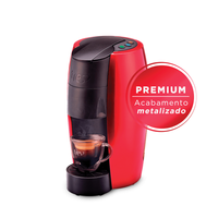 Cafeteira Espresso LOV Premium Vermelha Metalizada Automática - TRES 3 Corações - 220V