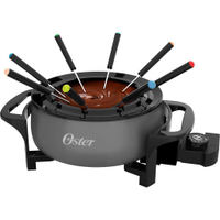 Panela Elétrica para Fondue Oster Cinza - 220V