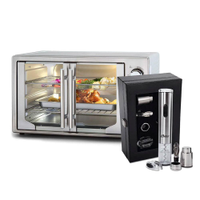 Kit Forno e Fryer French Door com Kit para Vinho Oster - 110V