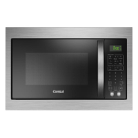 Micro-ondas Consul de Embutir 32 Litros Preto com Design Moderno e Menu Fácil - CM146AE - 220V