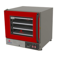 Forno Turbo Elétrico Fast Oven Digital Vermelho Progás Prp-004 Plus 220V