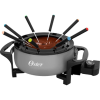 Panela Elétrica para Fondue Oster Cinza - 110V