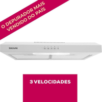 Depurador e Exaustor de ar Slim 60 Cm Branco Suggar - 220V