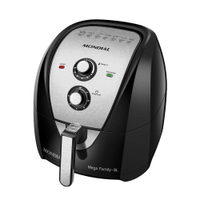 Fritadeira Elétrica Air Fryer Mondial AFN-80-BI 8L Preta - 220V - 220V