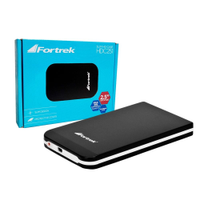 Case para HD 2.5 Fortrek HDC251, USB 2.0, 480Mbps, Até 3TB, Preto