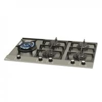 Cooktop a Gás Fischer Platinium 5Q com 5 Bocas Prime Escovado - Bivolt