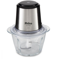 Processador Inox Glass 127V - Philco Preto