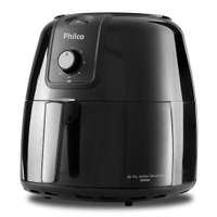 Fritadeira Sem Óleo Philco Air Fryer Jumbo PFR13P 8,1 Litros Preto - 110V