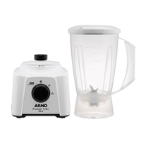 Liquidificador Arno LQ12 Power Mix - Copo de Plástico 2 Velocidades + Pulsar 550W Branco