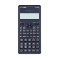 Calculadora científica Casio Com 240 funções, visor de 2 linhas e 10 dígitos FX-82MS-2-S4DH