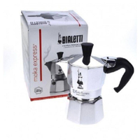 Cafeteira Italiana 1 xic - Moka Bialetti - Prata - Prata