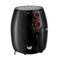 Fritadeira Elétrica Sem Óleo Amvox Air Fryer 1205 4,5l Preta - 110V