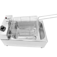 Fritadeira Elétrica Industrial Quadrada 5 Litros 110V Inox