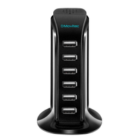 Carregador Movitec 6 portas USB/Bivolt HB-01