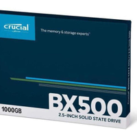 Hd Ssd Crucial Bx500 1Tb Leitura 540 Mb/S Sata 6 Gb/S 2,5```