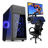 Pc Gamer Completo Smart Pc SMT81292 Intel i5 8GB (GeForce GTX 1650 4GB) 1TB + Cadeira Gamer - Bivolt