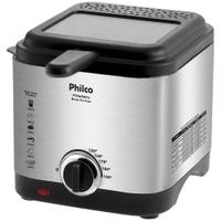 Fritadeira com Óleo Philco Deep Fry Inox 1,8L 900W / 127V