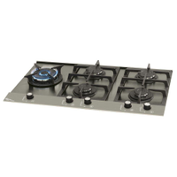 Cooktop a Gás Fischer Platinium 5Q com 5 Bocas Prime Escovado - Bivolt