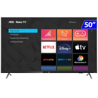 Smart Tv Roku 50 Polegadas 4K 50U6125/78G Série 6125 Aoc