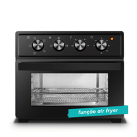 Forno Elétrico com função Air Fryer 22L 1800W Preto - BEL22AD 127V - 110V