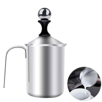 Cremeira Manual para Leite em Aço Inox 400ml Mimo