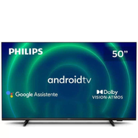 Smart TV 50" UHD 4K Philips 50PUG7406 Android TV HDR10+ 4HDMI 2 USB