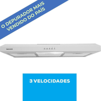 Depurador e Exaustor de ar Slim 80 Cm BrancoSuggar - 110V