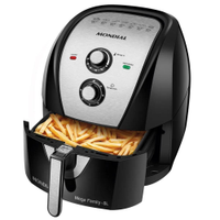 Fritadeira Elétrica Air Fryer Mondial AFN-80-BI 8L Preta - 220V - 220V