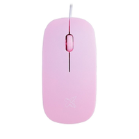 Mouse Maxprint Surface | Rosa 1.200dpi USB 2.0 com Fio