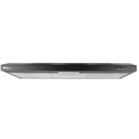 Depurador e Exaustor de Ar Philco Slim PDR90P Preto com 3 Velocidades 90 cm - 110V