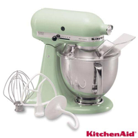 Batedeira Planetária Artisan KitchenAid Stand Mixer com 03 Batedores Pistachio - 110V