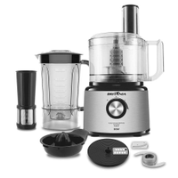 Multiprocessador Britânia Bmp2700P Em Inox Turbo 900W 220V - 220V